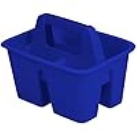 Storex Mini Classroom Caddy With Handle, Blue