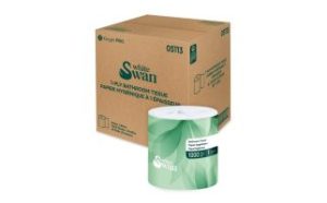 Kruger White Swan® 1 Ply Bath Tissue - 4" x 3.8" 48/case