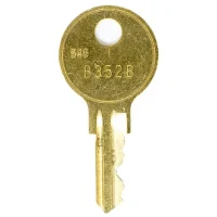 Bobrick Coin Box Key 352B