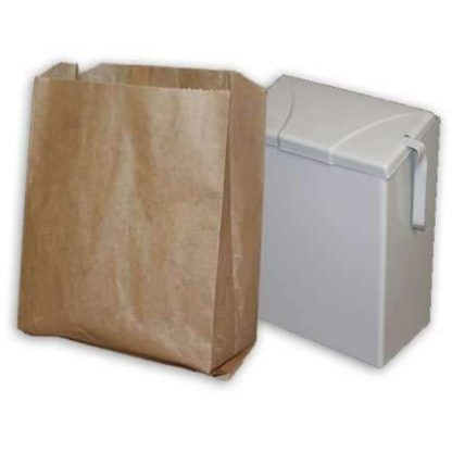 Sanisac Sanitary Liners - #77 Feminine Hygiene Waxed Disposal Bags  20 Pack