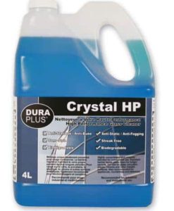 Glass Cleaner - Commercial Grade 4 L (DuraPlus Crystal HP)